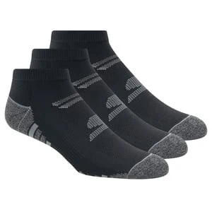 Skechers 3 Pack mężczyźni's Half Terry Low Cut skarpety - Czarny
