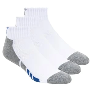 Skechers 3 Pack mężczyźni's Half Terry Quarter Crew skarpety - Bialy