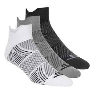 Skechers 3 Pack mężczyźni's Performance Low Cut Pattern skarpety - Bialy/Czarny