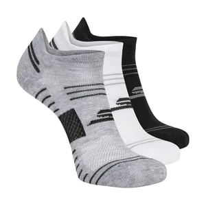 Skechers 3 Pack mężczyźni's Performance Low Cut Running Heel Tab skarpety - Ciemny Szary