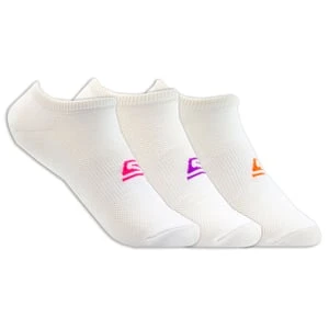 Skechers 3 Pack No Show Stretch skarpety - Bialy