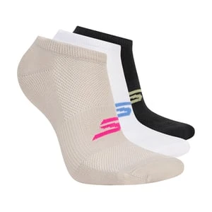 Skechers 3 Pack No Show Stretch skarpety - Naturalny