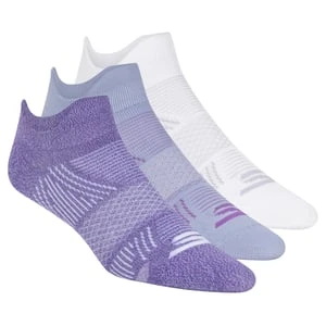 Skechers 3 Pack Womężczyźni's Performance Low Cut Pattern skarpety - Fioletowy