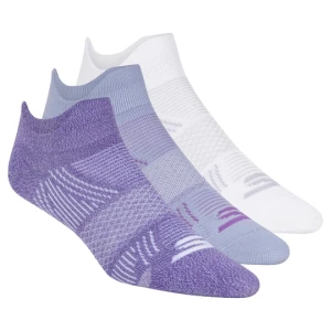 Skechers 3 Pack Womężczyźni's Performance Low Cut Pattern skarpety - Fioletowy