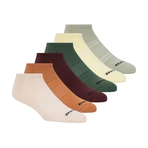 Skechers 6 Pack Core Low Cut L skarpety - Naturalny/Jasnobezowy