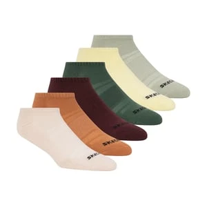 Skechers 6 Pack Core Low Cut M skarpety - Naturalny/Jasnobezowy