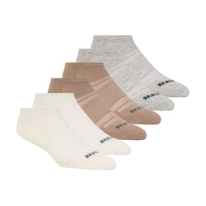 Skechers 6 Pack Core Low Cut M skarpety - Naturalny/Wielokolorowy