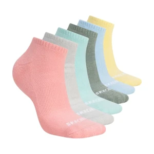 Skechers 6 Pack Core Low Cut skarpety - Wielokolorowy
