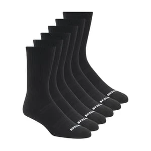 Skechers 6 Pack L Core Crew skarpety - Czarny