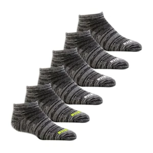 Skechers 6 Pack Low Cut Non Terry skarpety - Czarny