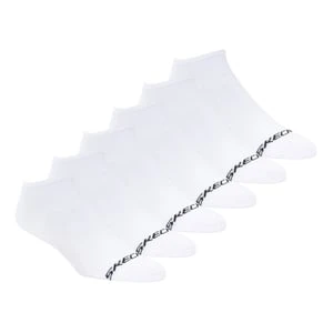 Skechers 6 Pack mężczyźni's Cotton No Show skarpety - Bialy