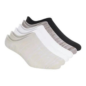 Skechers 6 Pack mężczyźni's Sneaker Liner skarpety - Brazowy/Naturalny