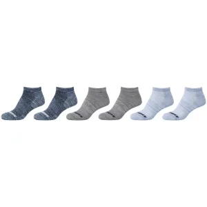 Skechers 6PPK Casual Super Soft Sneaker Socks SK43069-4851, Dla chłopca, Wielokolorowe, skarpetki, poliester, rozmiar: 27-30