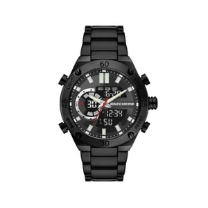 Skechers Analog Chrono zegarek - Czarny Watch
