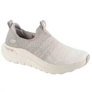 Skechers Arch Fit 2.0 150055-LTGY, Damskie, Szare, buty sportowe, przewiewna siateczka, rozmiar: 36