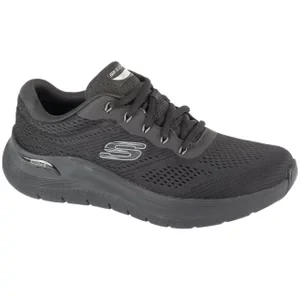 Skechers Arch Fit 2.0 232700-BBK, Męskie, Czarne, buty sneakers, przewiewna siateczka, rozmiar: 42,5