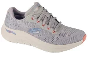 Skechers Arch Fit 2.0 - Big League 150051-LGMT, Damskie, Szare, buty sportowe, przewiewna siateczka, rozmiar: 36