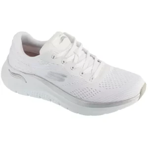 Skechers Arch Fit 2.0 - Glow The Distance 150067-WSL, Damskie, Białe, buty sportowe, przewiewna siateczka, rozmiar: 36