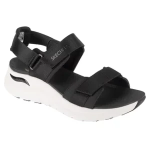 Skechers Arch Fit 2.0 - Go-Getter 119465-BLK, Damskie, Czarne, sandały, tkanina, rozmiar: 36