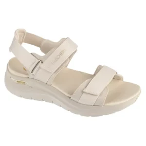 Skechers Arch Fit 2.0 - Go-Getter 119465-OFWT, Damskie, Białe, sandały, tkanina, rozmiar: 40