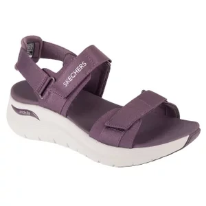 Skechers Arch Fit 2.0 - Go-Getter 119465-PLUM, Damskie, Fioletowe, sandały, tkanina, rozmiar: 36