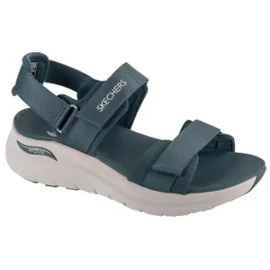 Skechers Arch Fit 2.0 - Go-Getter 119465-SLT, Damskie, Niebieskie, sandały, tkanina, rozmiar: 36