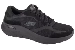 Skechers Arch Fit 2.0 - The Keep 232702-BBK, Męskie, Czarne, buty sneakers, przewiewna siateczka, rozmiar: 41