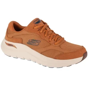 Skechers Arch Fit 2.0 - The Keep 232702-WSK, Męskie, Pomarańczowe, buty sneakers, przewiewna siateczka, rozmiar: 42