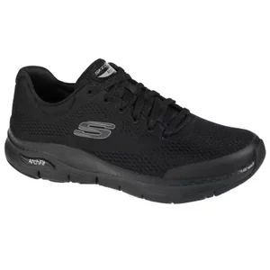 Skechers Arch Fit 232040-BBK, Męskie, Czarne, buty sneakers, przewiewna siateczka, rozmiar: 40