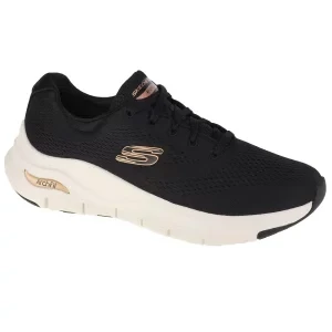 Skechers Arch Fit-Big Appeal 149057-BKRG, Damskie, Czarne, buty sneakers, przewiewna siateczka, rozmiar: 37