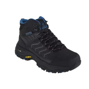 Skechers Arch Fit Dawson-Raveno 204634-BLK, Męskie, Czarne, buty trekkingowe, tkanina, rozmiar: 42,5