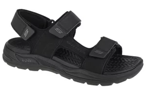 Skechers Arch Fit Motley Sd-Kontra Sandal 204349-BLK, Męskie, Czarne, sandały, skóra powlekana, rozmiar: 44