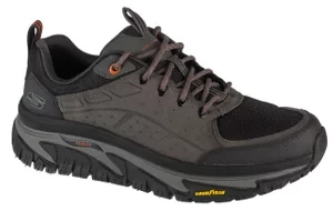 Skechers Arch Fit Road Walker 237488-CCBK, Męskie, Szare, buty sneakers, skóra licowa, rozmiar: 41