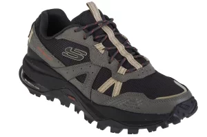 Skechers Arch Fit Trail Air 237550-OLBK, Męskie, Czarne, buty do biegania, skóra naturalna, rozmiar: 41