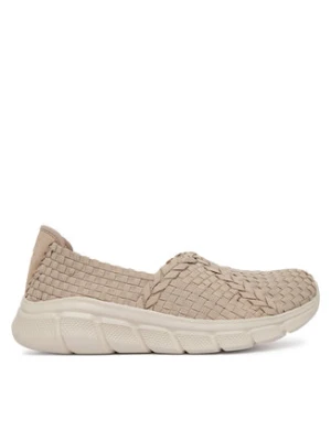 Skechers Baleriny Bobs B Flex 117323/TPE Beżowy