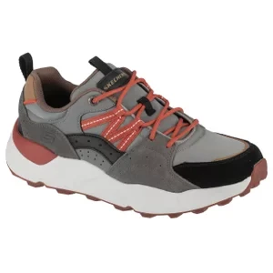 Skechers Bendino - Dormer 210555-GMLT, Męskie, Szare, buty sneakers, skóra zamszowa, rozmiar: 41
