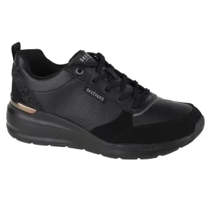 Skechers Billion-Subtle Spots 155616-BBK, Damskie, Czarne, buty sneakers, skóra syntetyczna, rozmiar: 36