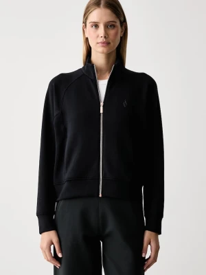 Skechers bluza rozpinana damska z wiskozą COZY LUXE JACKET czarny