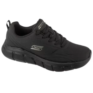 Skechers Bobs B Flex - Arctic Edge 118110-BBK, Męskie, Czarne, buty sneakers, syntetyk, rozmiar: 41