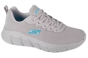 Skechers Bobs B Flex - Chill Edge 118106-LTGY, Męskie, Szare, buty sneakers, tkanina, rozmiar: 41