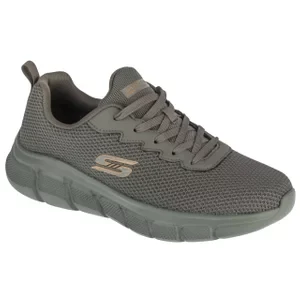 Skechers Bobs B Flex - Chill Edge 118106-OLV, Męskie, Zielone, buty sneakers, tkanina, rozmiar: 41