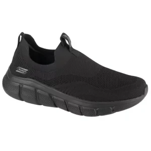 Skechers Bobs B Flex - Frigid Edge 118107-BBK, Męskie, Czarne, buty sneakers, syntetyk, rozmiar: 41