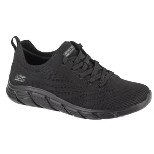 Skechers Bobs B Flex - Graceful Stride 117591-BBK, Damskie, Czarne, buty sneakers, syntetyk, rozmiar: 36
