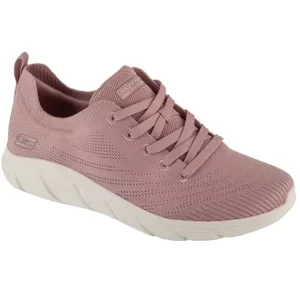 Skechers Bobs B Flex - Graceful Stride 117591-BLSH, Damskie, Różowe, buty sneakers, tkanina, rozmiar: 36