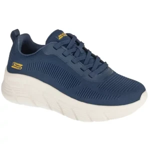 Skechers Bobs B Flex Hi 118360-NVY, Męskie, Granatowe, buty sneakers, syntetyk, rozmiar: 41