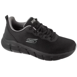 Skechers Bobs B Flex - Icy Edge 118109-BBK, Męskie, Czarne, buty sneakers, tkanina, rozmiar: 41
