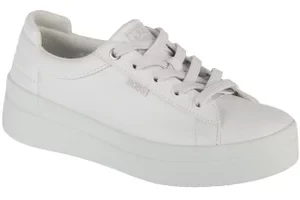 Skechers Bobs Dvine Sky - Main Step 114581-WHT, Damskie, Białe, buty sneakers, skóra syntetyczna, rozmiar: 36