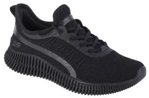 Skechers Bobs Geo-New Aesthetics 117417-BBK, Damskie, Czarne, buty sneakers, tkanina, rozmiar: 35,5