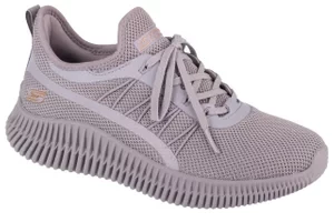 Skechers Bobs Geo-New Aesthetics 117417-QUAL, Damskie, Fioletowe, buty sneakers, tkanina, rozmiar: 35,5