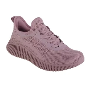 Skechers Bobs Geo-New Aesthetics 117417-ROS, Damskie, Różowe, buty sneakers, tkanina, rozmiar: 35,5